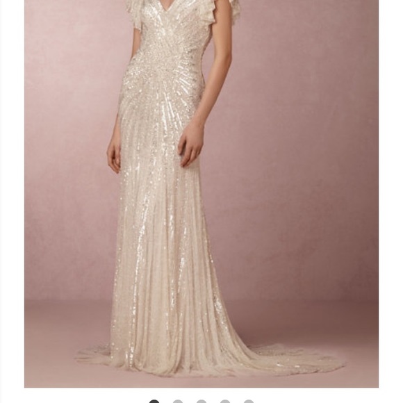 BHLDN Cibella gown size 10 - Picture 7 of 13